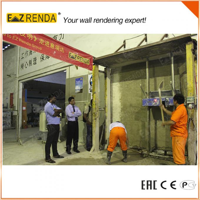 Rende Machine High speed Ez Renda Rendering Machine Mix Mortar Single Phase