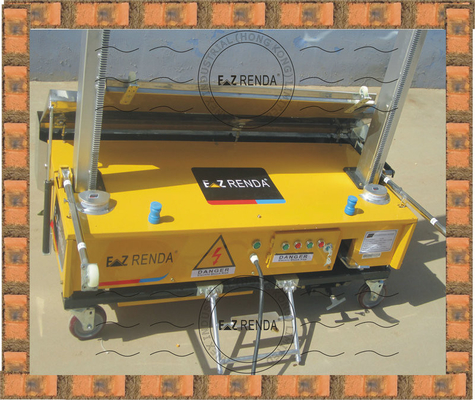 Automatic Cement Mortar Rendering Machine Portable 1100mm * 700mm * 500mm Highest Speed
