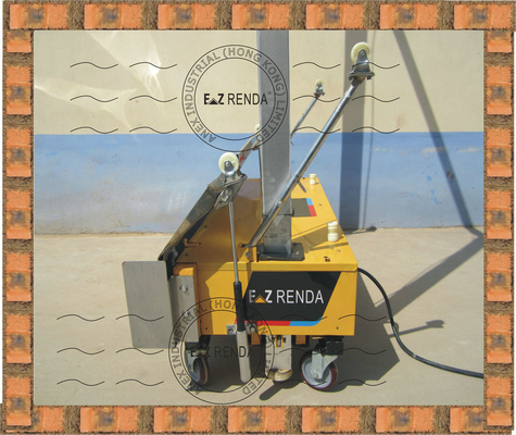 Automatic Cement Render Machine Hydraulic Three Phase For Internal Block Wall