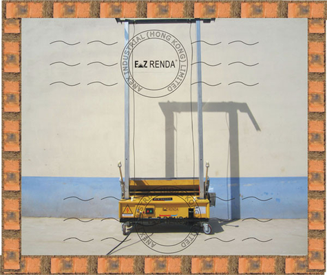 EZ RENDA Newest Auto Wall Rendering Machine up to 5m Height For Mortar Plaster Three Phase/Single Phase
