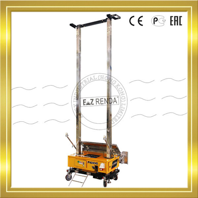 Most Portable Mortar Plastering Wall Rendering Machine / Automatic Rendering Machine