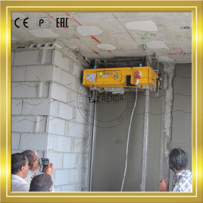 Wall Flat surface Concrete Plastering Machine In Stock Ez renda Supplier