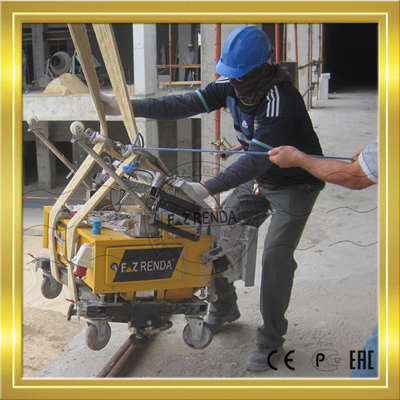 Construction Automatic Plastering Machine For Internal Wall With Perlite 