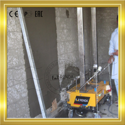 Construction Automatic Plastering Machine For Internal Wall With Perlite 