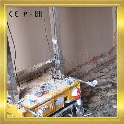 Construction Automatic Plastering Machine For Internal Wall With Perlite 