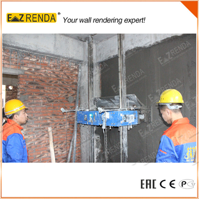 Internal Wall Cement Render Machine Brickwork Machine Three Phase