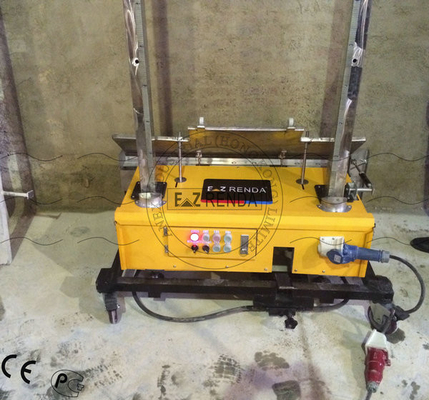 Smooth Electric Gypsum Plastering Machine For Cement Wall Plastering