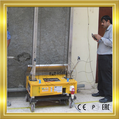 Ez renda Automatic Plaster Machine 100kg Rendering For Buildings